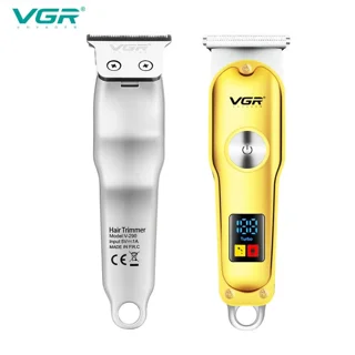 ماشین اصلاح موی سر و صورت وی جی ار مدل V-290 با تیغه استیل ضد زنگ، نمایشگر دیجیتال، قابلیت 102361846