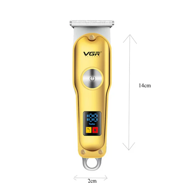 ماشین اصلاح موی سر و صورت وی جی ار مدل V-290 با تیغه استیل ضد زنگ، نمایشگر دیجیتال، قابلیت 102361841