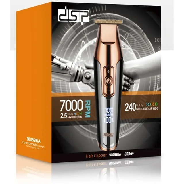 ماشین اصلاح موی سر و صورت دی اس پی مدل 90286A با تیغه استیل پیشرفته، قابلیت تنظیم سرعت تا 102689752